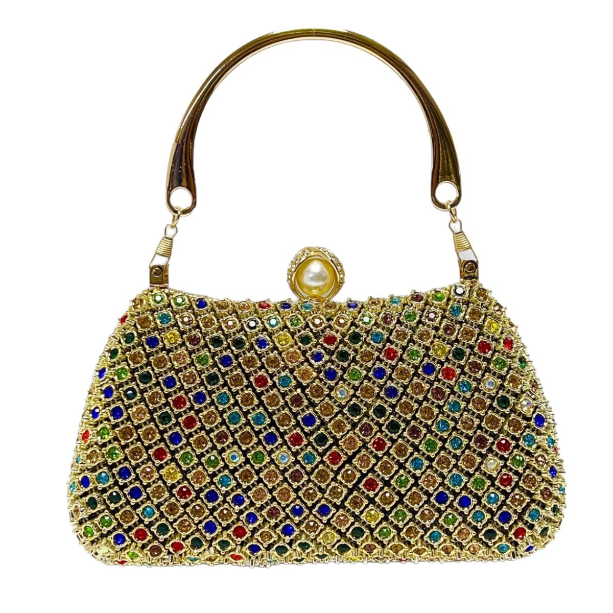 Women'S Elle Bags - حقيبة يد نسائية جديدة بتصميم ماسي