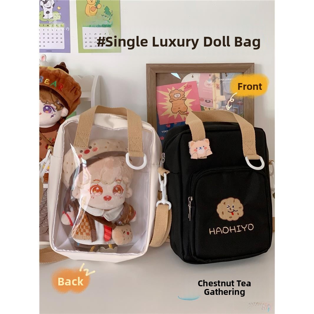 Women'S Young Bags - حقيبة كتف قطنية لطيفة بتصميم كرتوني،