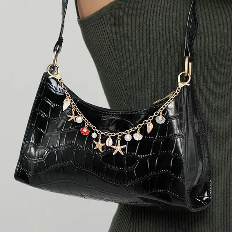 Women Bags Golden - حقيبة سحر لحقائب اليد سلسلة المفاتيح