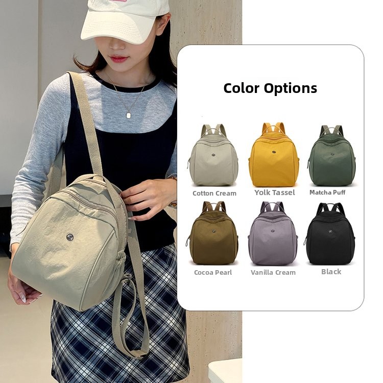Women'S Elle Bags - حقيبة كتف مزدوجة خفيفة الوزن وعصرية
