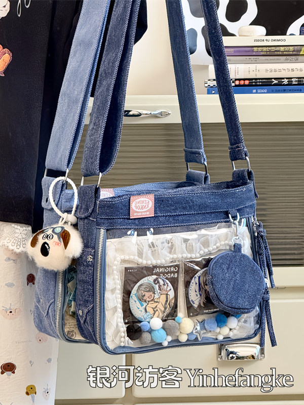 Women Bags Jeans - JIAERDI Harajuku الدنيم Ita حقائب النساء