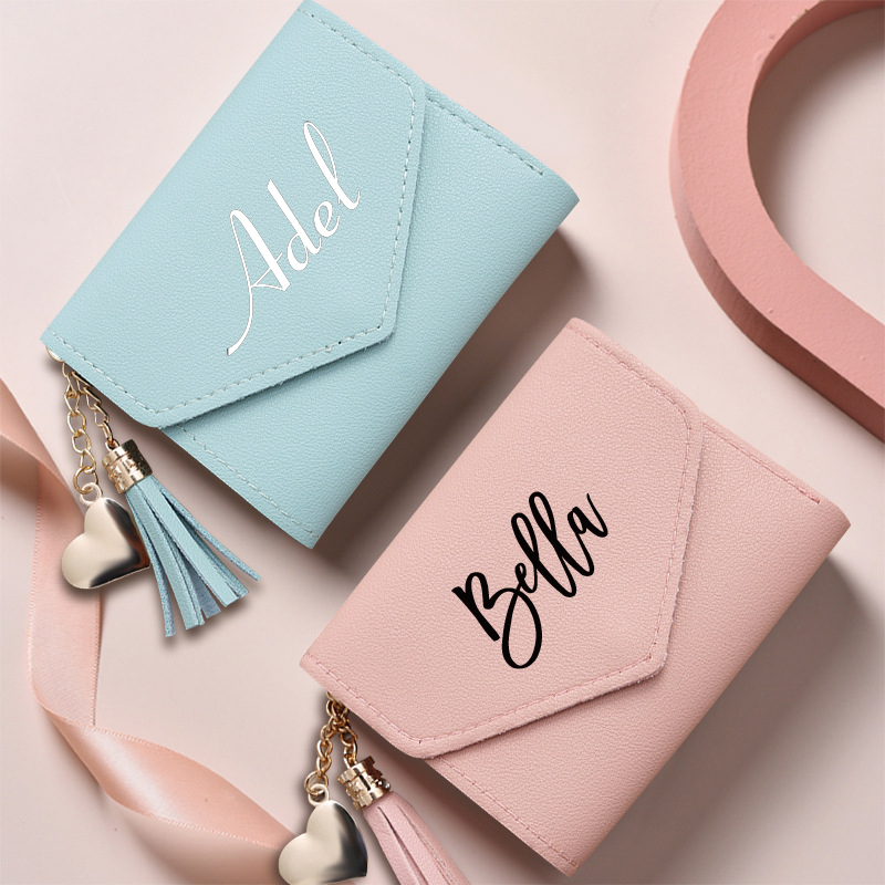 Women Bags For Eid - شخصية المرأة محفظة جلدية حافظة للبطاقات