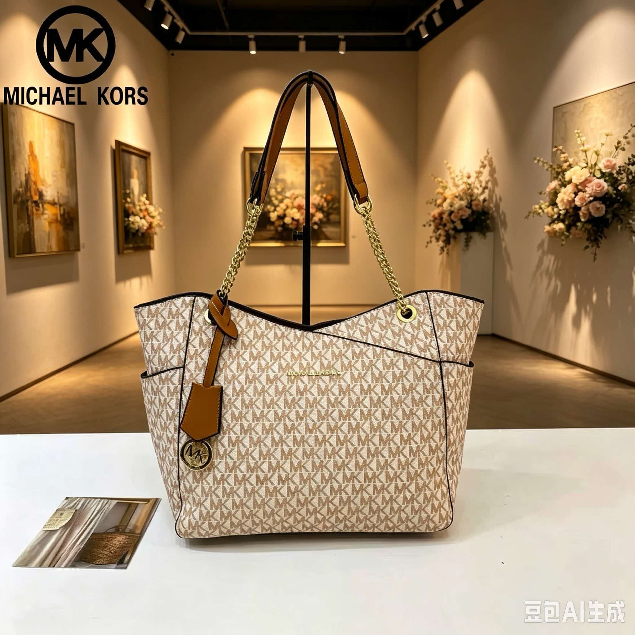 Women'S Tote Bags Michael Kors - حقيبة كتف نسائية عصرية جديدة عالية