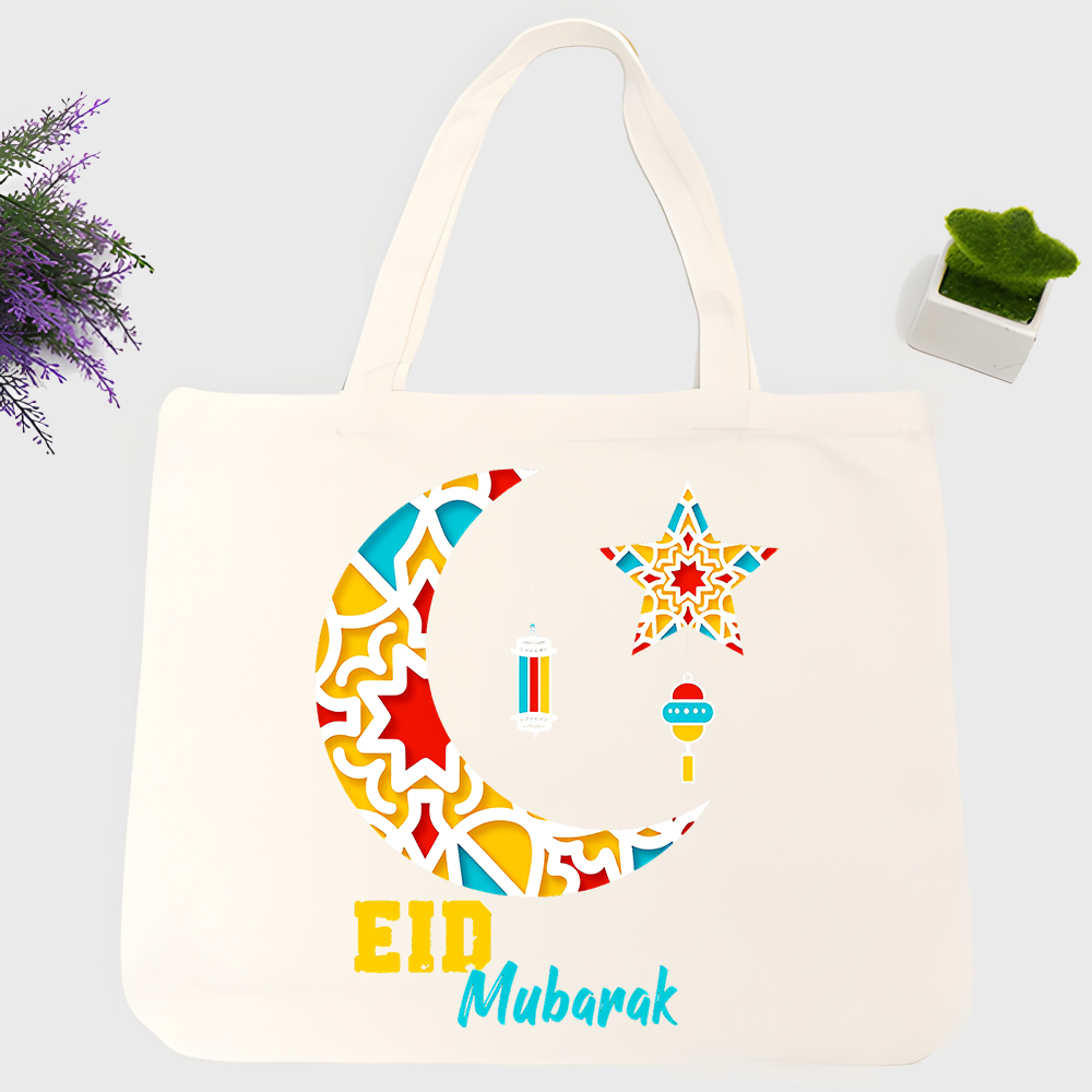 حقيبة يد نسائية من القماش بنقش - مراجعة Women Bags For Eid وسعره