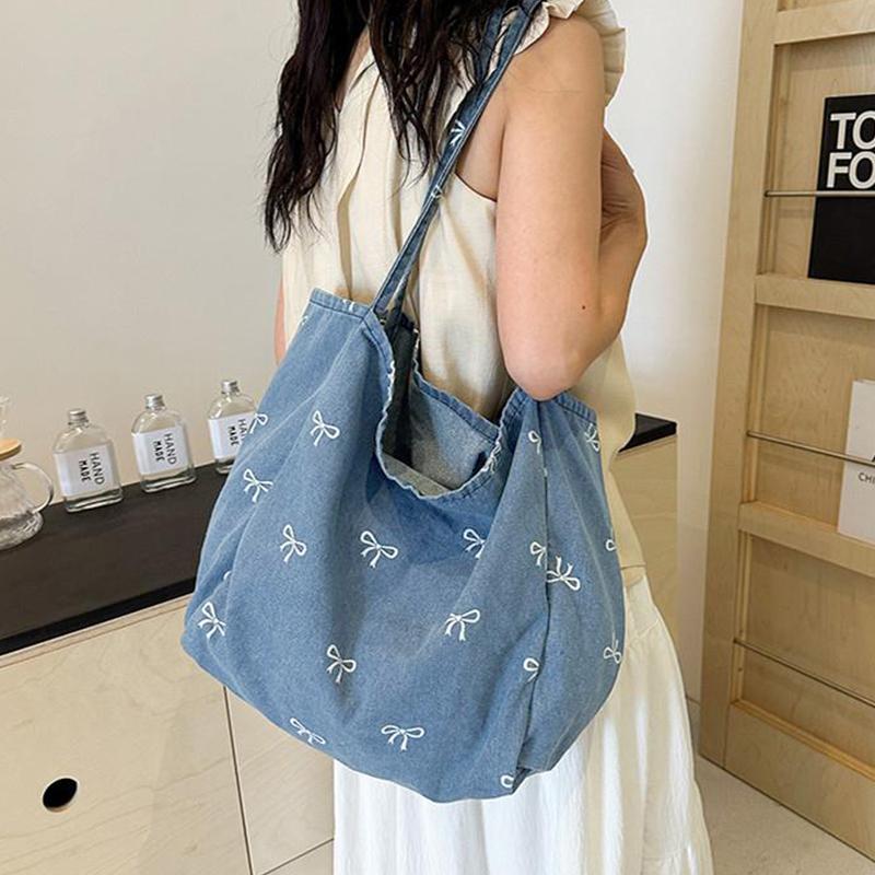 حقيبة حمل نسائية كبيرة السعة م - مراجعة Women Bags Jeans وسعره