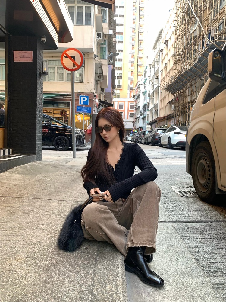 【FANGTING】 بنطلون جينز نسائي ك - مراجعة Women Bags Jeans وسعره
