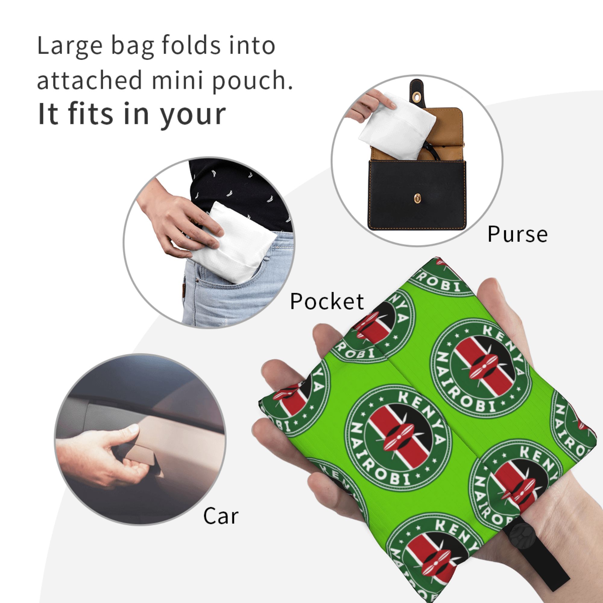 حقيبة تسوق قابلة لإعادة الاستخ - مراجعة Women Bags Kenya وسعره