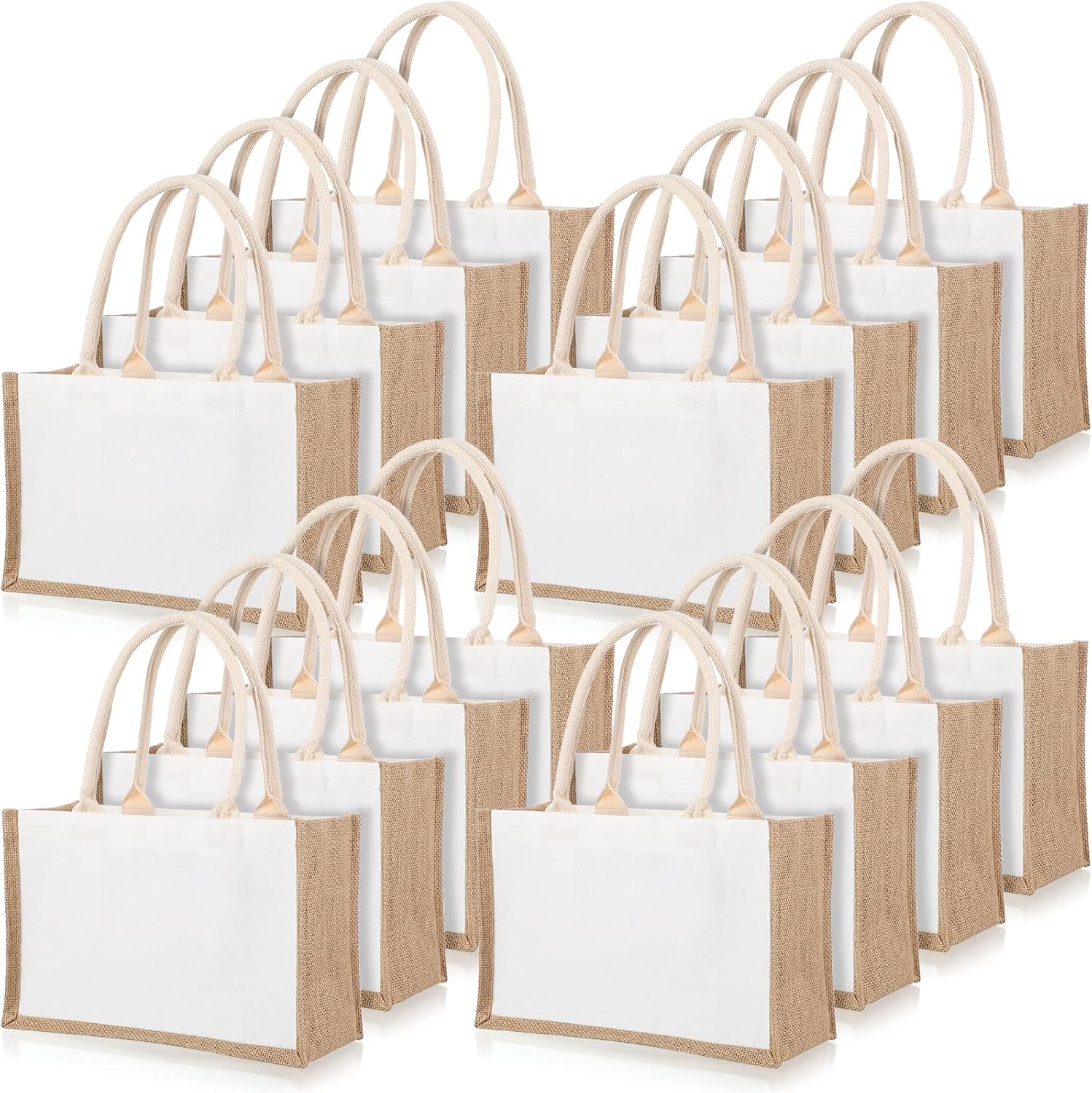 16 حزمة الخيش حمل الحقائب الجو - مراجعة Women Bags For Eid وسعره