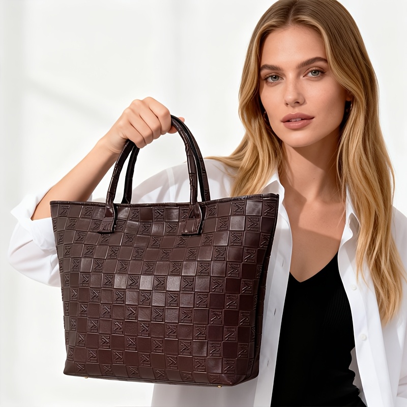 حقيبة يد نسائية فاخرة بنمط مبط - مراجعة Women'S Vegan Bags وسعره