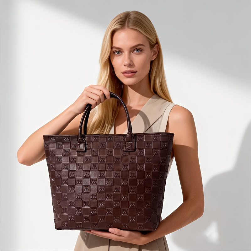 حقيبة يد نسائية فاخرة بنمط مبط - مراجعة Women'S Vegan Bags وسعره