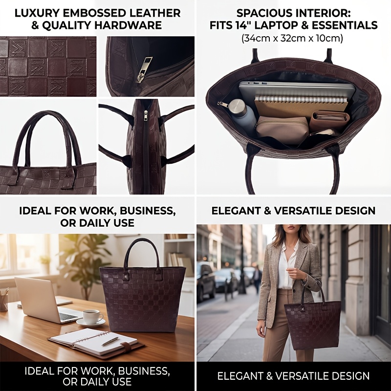 حقيبة يد نسائية فاخرة بنمط مبط - مراجعة Women'S Vegan Bags وسعره