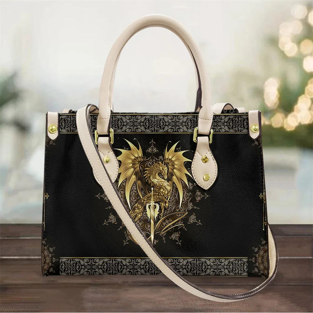 حقائب نسائية ذات مقبض علوي حقي - مراجعة Women Bags Golden وسعره