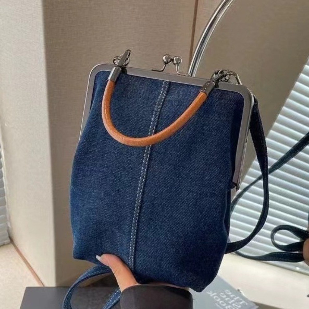 حقيبة يد نسائية جديدة بتصميم ع - مراجعة Women Bags Jeans وسعره