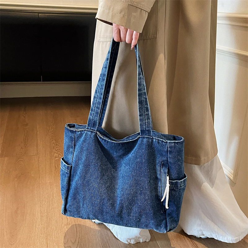 حقيبة كتف نسائية جديدة من الدن - مراجعة Women Bags Jeans وسعره