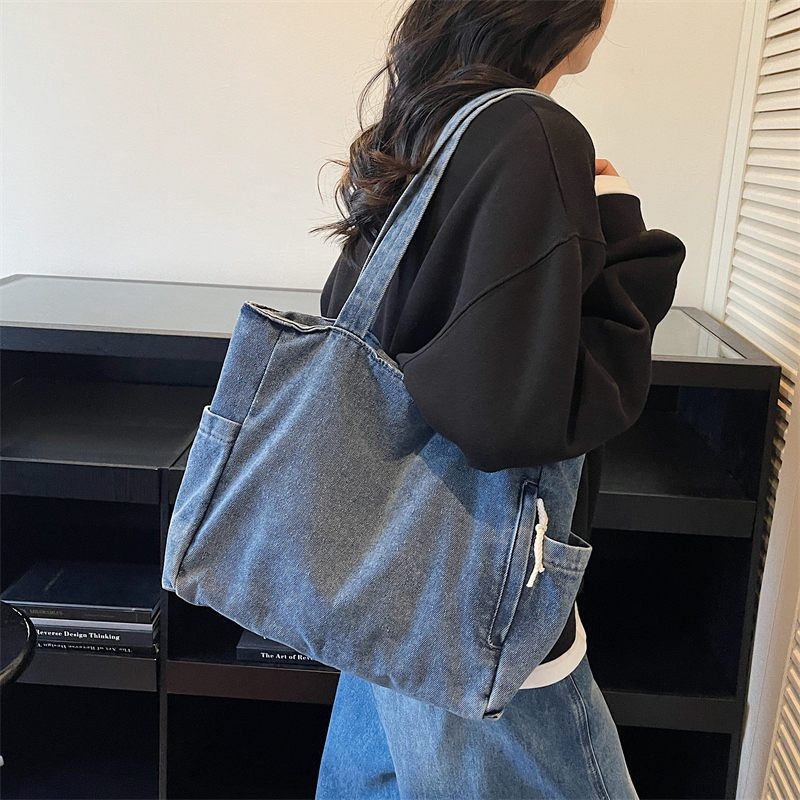 حقيبة كتف نسائية جديدة من الدن - مراجعة Women Bags Jeans وسعره