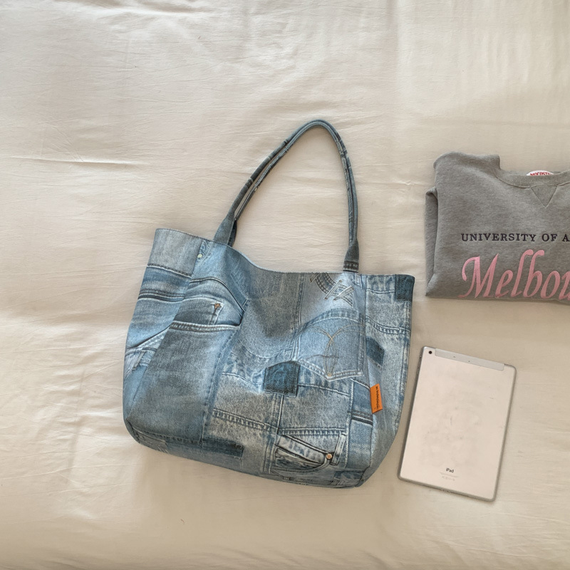 حقيبة يد نسائية من الجينز من S - مراجعة Women Bags Jeans وسعره