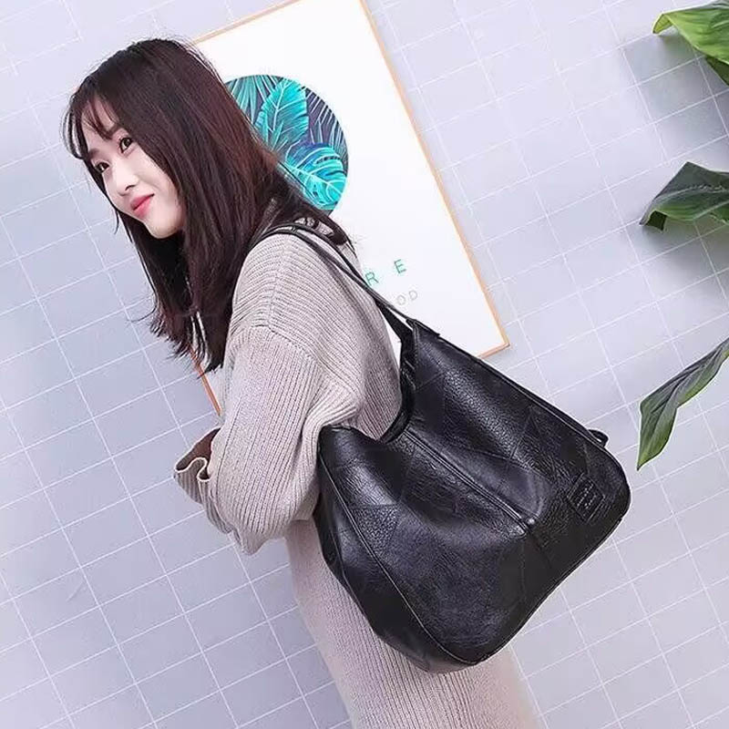 حقيبة يد جلدية كبيرة السعة بتص - مراجعة Women'S Vegan Bags وسعره