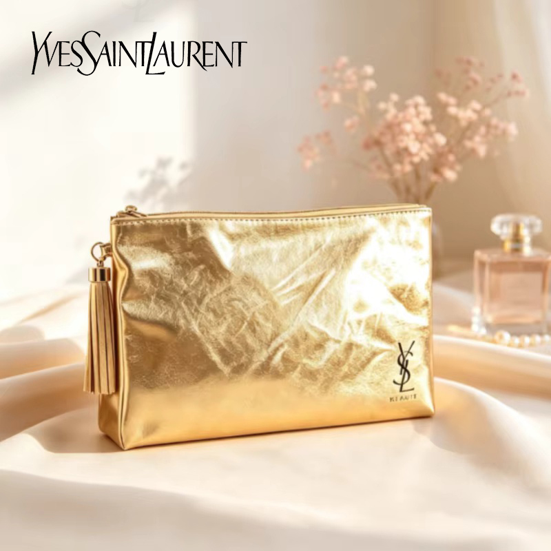 حقيبة مستحضرات التجميل الذهبية - مراجعة Women Bags Golden وسعره