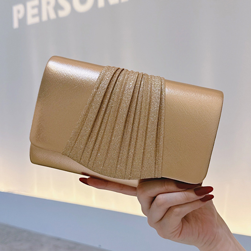 حقيبة يد مسائية صغيرة ذهبية لل - مراجعة Women Bags Golden وسعره