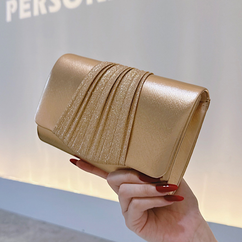 حقيبة يد مسائية صغيرة ذهبية لل - مراجعة Women Bags Golden وسعره