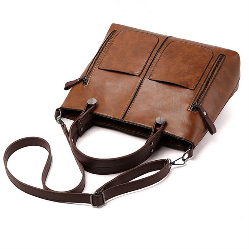 حقيبة كتف جلدية ريترو للنساء م - مراجعة Women'S Vegan Bags وسعره